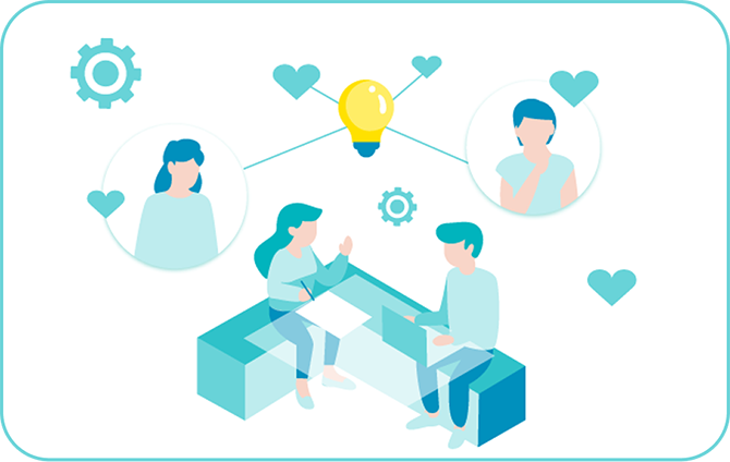 価値が伝わる構成設計のイメージ