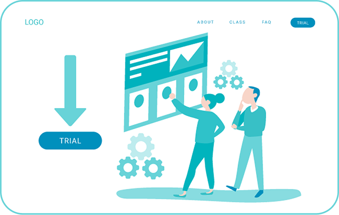 行動しやすい導線設計のイメージ